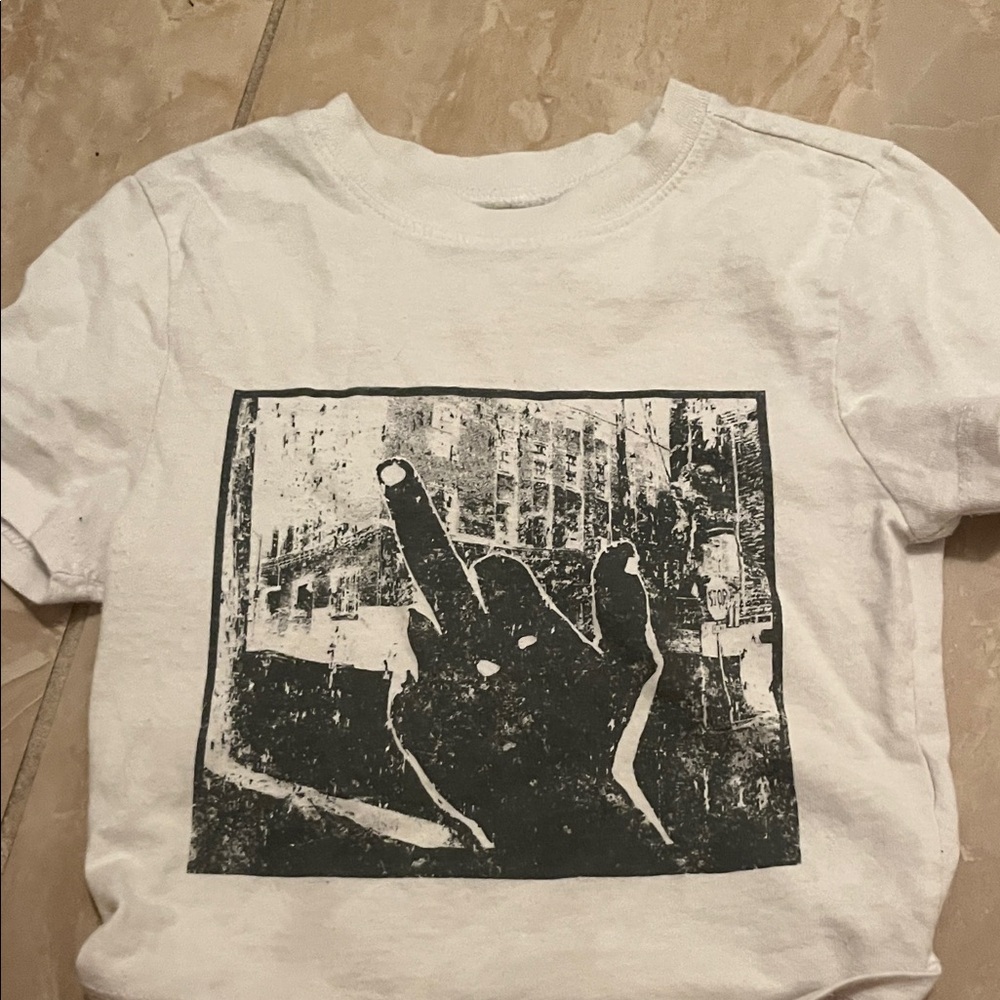 Urban Outfitters Kids White Graphic Tee